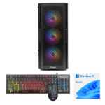 LOGIX Intel i5-10400F 6 Core 12 Threads, 2.90GHz (4.30GHz Boost), 16GB DDR4 RAM, 1TB NVMe M.2, 80 Cert PSU, RTX3060 12GB Graphics, Windows 11 home installed + FREE Keyboard & Mouse - Prebuilt System - Full 3-Year Parts & Collection Warranty