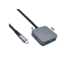 VALUE 12.99.1126 interface hub USB 3.2 Gen 2 (3.1 Gen 2) Type-C 10000 Mbit/s Zwart