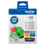 Brother 432 B,C,M,Y pack
