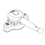 RAM Mounts RAM-KNOB9HU montagekit