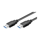 Microconnect USB3.0AA2B USB cable USB 3.2 Gen 1 (3.1 Gen 1) 2 m USB A Black  Chert Nigeria