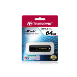 Transcend JetFlash 350 lecteur USB flash 64 Go USB Type-A 2.0 Noir