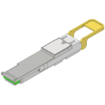 Nvidia MMS1X00-NS400 network transceiver module Fiber optic 400000 Mbit/s OSFP112 1310 nm