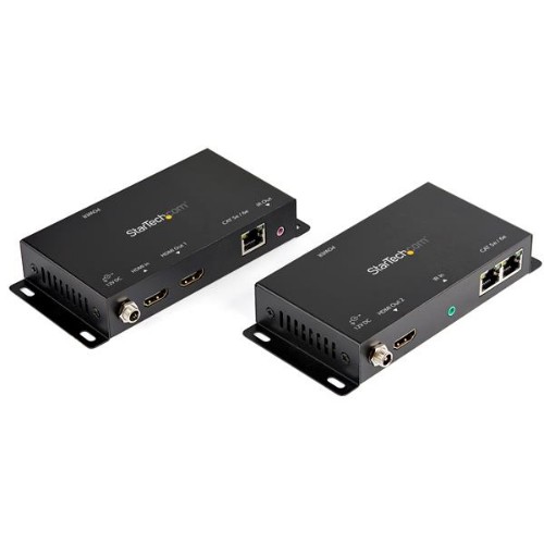 StarTech.com HDMI over IP Extender - 1080p 60Hz HDMI Video over Ethernet/LAN Extender through Network Switch - Transmitter/Receiver Kit - up to 490ft (150m) over Cat5e/Cat6 Cable