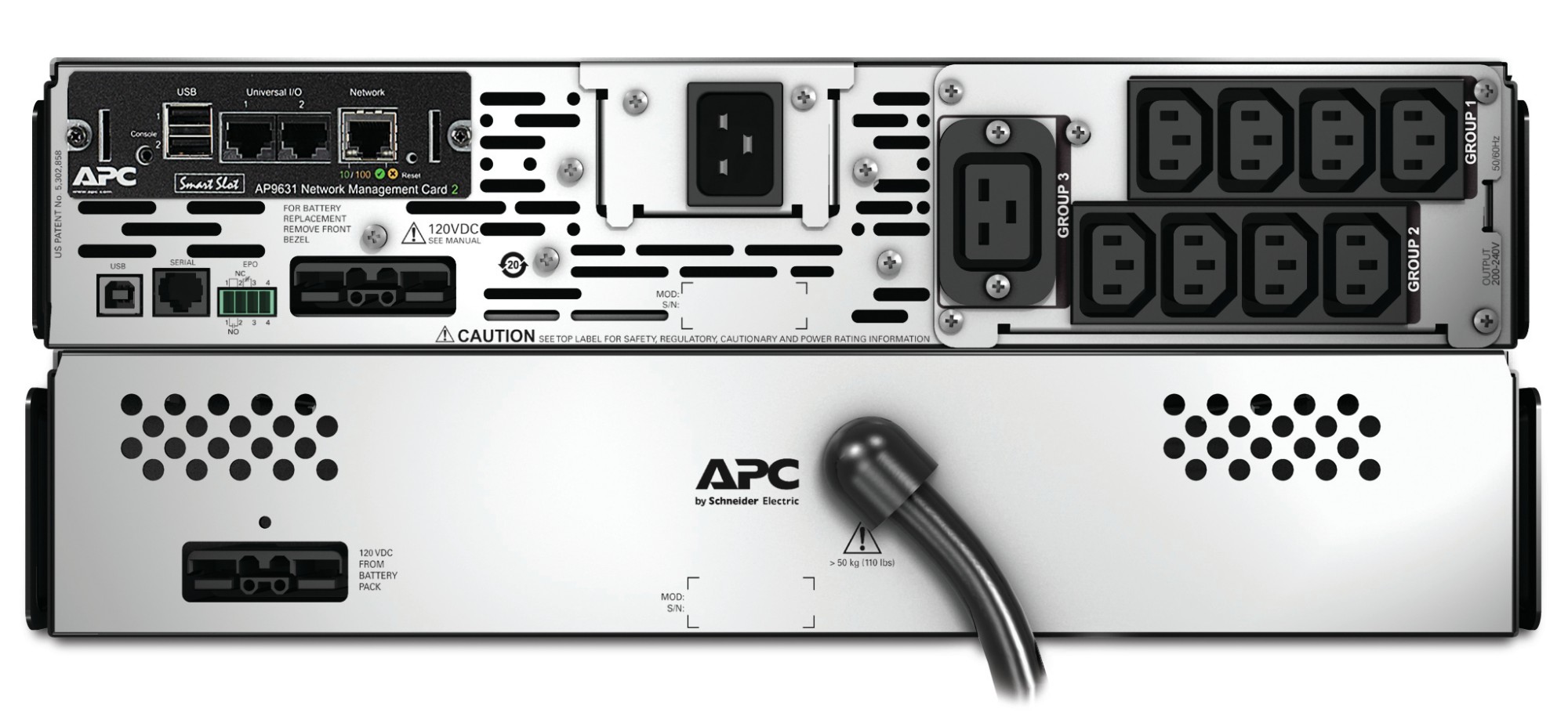 APC Smart-UPS Line-Interactive 3000 VA 2700 W 9 AC outlet(s)