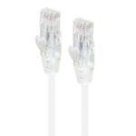 ALOGIC 5m White Series Alpha Ultra Slim Cat6 Network Cable, UTP, 28AWG