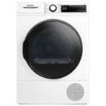 electriQ 12kg Heat Pump Tumble Dryer - White