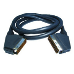 Cables Direct 2SSP-01 SCART cable 1.5 m SCART (21-pin) Black
