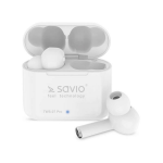 Savio TWS-07 PRO headphones/headset Wireless In-ear Music Bluetooth White