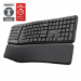 Trust Keyra Ergonomic multidevice wireless keyboard