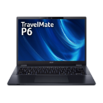 Acer TravelMate P6 TMP614-53, 14" WUXGA IPS SlimBezel, Intel Core i7-1355U, 16 GB LPDDR5, 512GB PCIe NVMe SED SSD, 3 Years Carry in, Windows 11 Pro