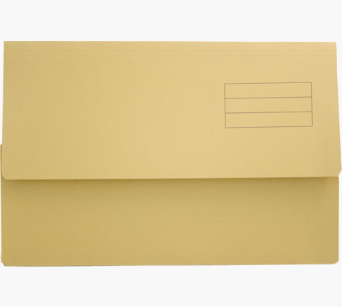 Image of Exacompta DW250-YLWZ folder Manila hemp Yellow A4