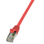 LogiLink 3m Cat.5e F/UTP networking cable Red Cat5e F/UTP (FTP)