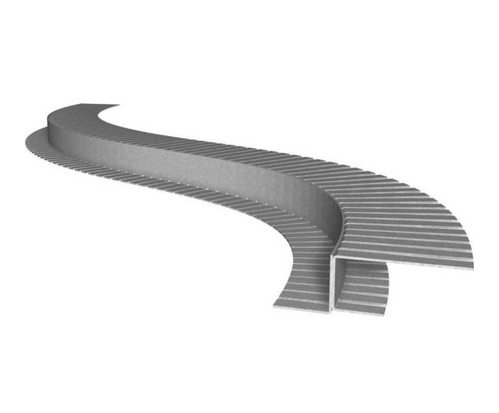 EU Product - LED Profil 200cm Zinkblech TYP-C Flex thumbnail