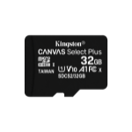 Kingston Technology Canvas Select Plus memory card 32 GB MicroSDHC Class 10 UHS-I
