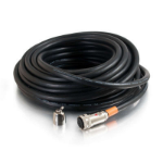 C2G 50ft RapidRun coaxial cable 600" (15.2 m) Black