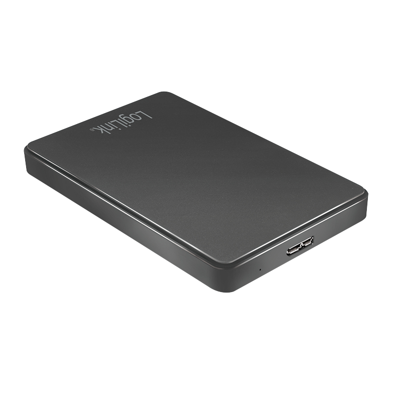 Image of LogiLink UA0339 storage drive enclosure HDD/SSD enclosure Black 2.5"