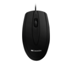 Canyon Wired Optical Mouse Black