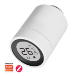 LogiLink Zigbee Smart Thermostat Radiator Valve, w/ LCD Display,Tuya compatible