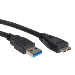 ROLINE USB 3.0 kabel, type, A M - Micro B M 0,8m