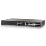 Cisco SG500X-24 Managed L2/L3 Gigabit Ethernet (10/100/1000) 1U Black