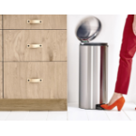 Brabantia 111822 trash can 30 L Round Stainless steel