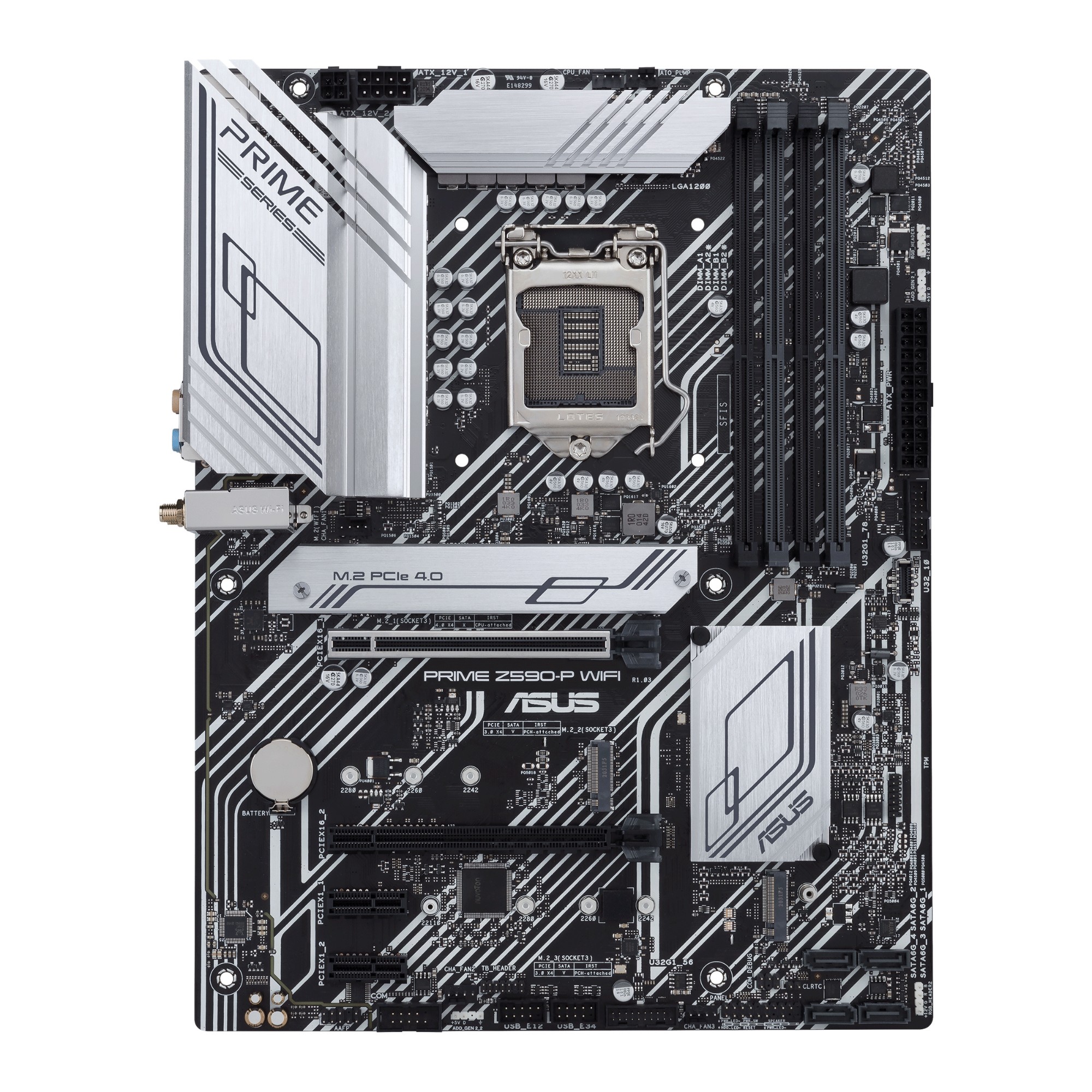 ASUS PRIME Z590-P WIFI motherboard Intel Z590 LGA 1200 ATX