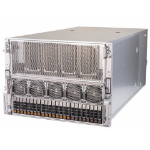 Supermicro AS-8125GS-TNHR server barebone Socket SP5 Rack (8U) Black, Silver