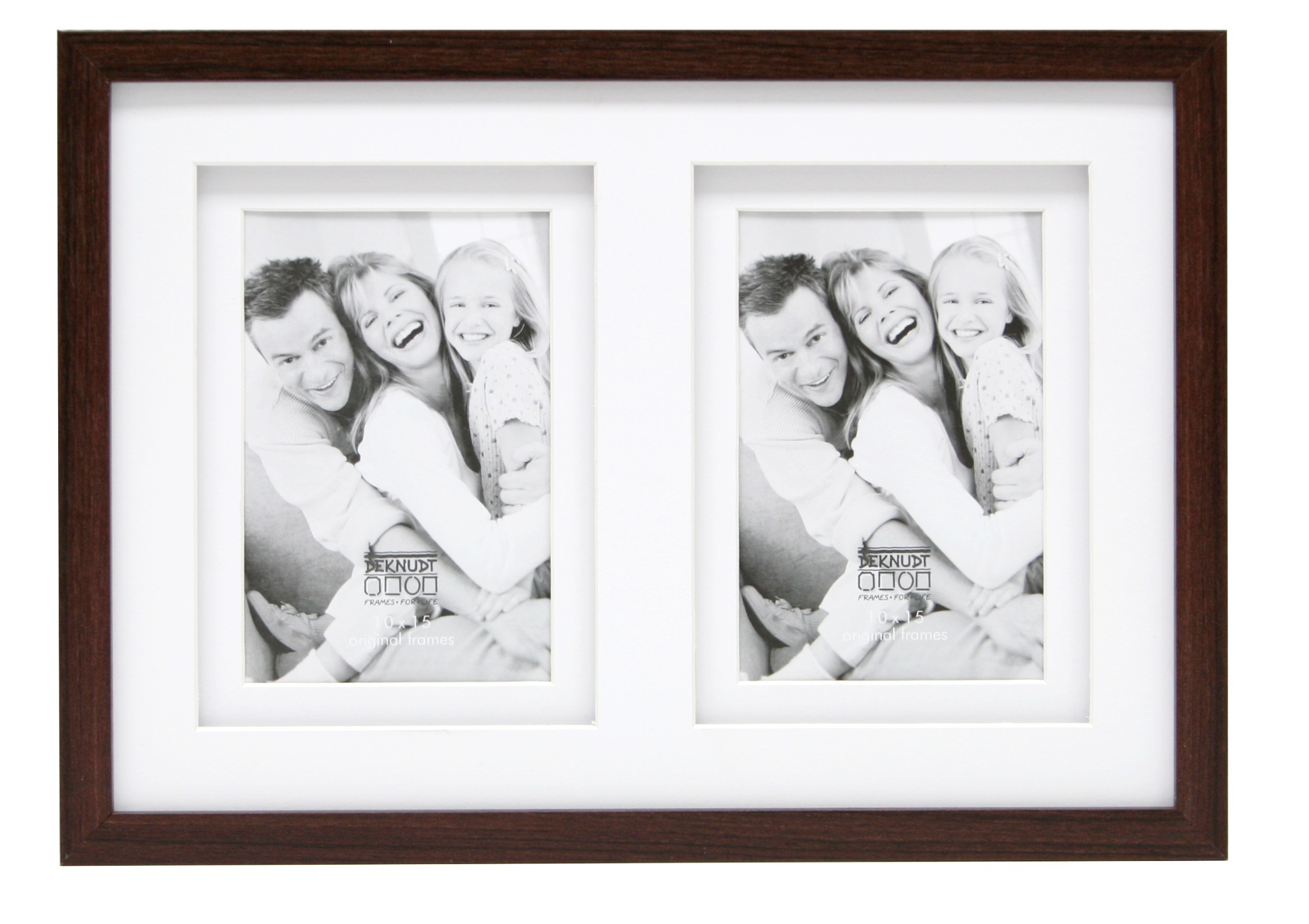 Image of Deknudt S65KQ2 - Carton Wood - Brown - Multi picture frame - 10 x...