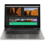 HP ZBook Studio G5 Mobile workstation 39.6 cm (15.6") 4K Ultra HD Intel® Core™ i9 16 GB DDR4-SDRAM 512 GB SSD NVIDIA Quadro T2000 Wi-Fi 5 (802.11ac) Windows 10 Pro Grey