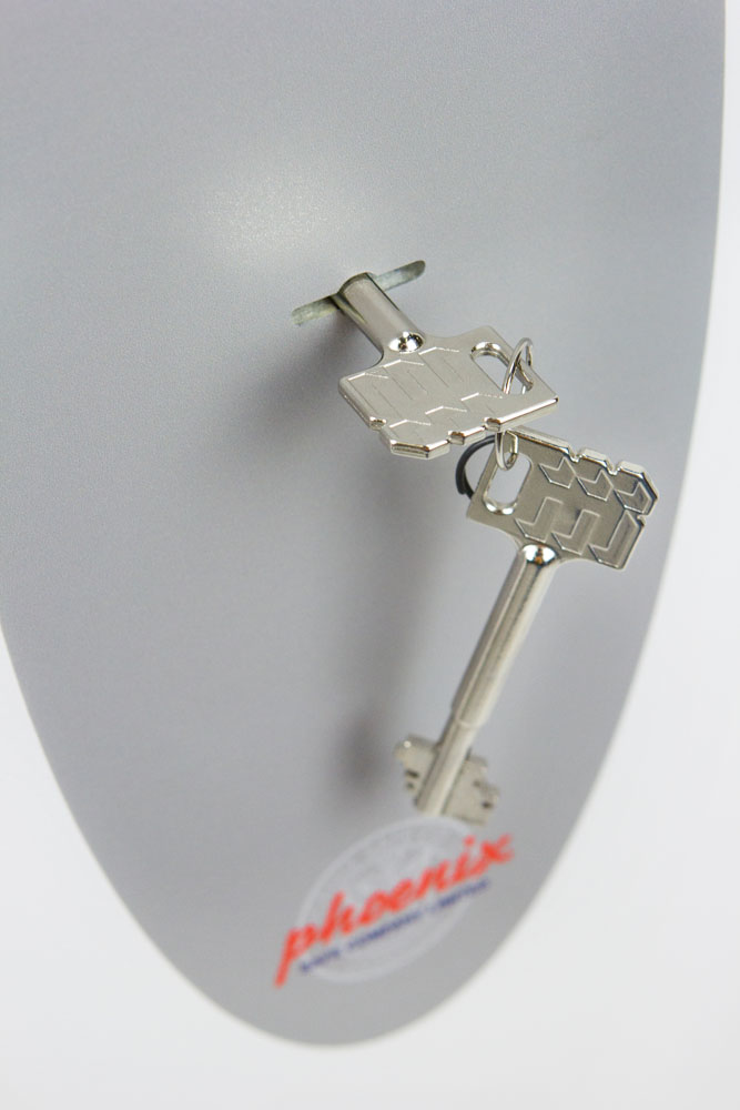 Phoenix Safe Co. Fortress SS1182K 24 L Steel White
