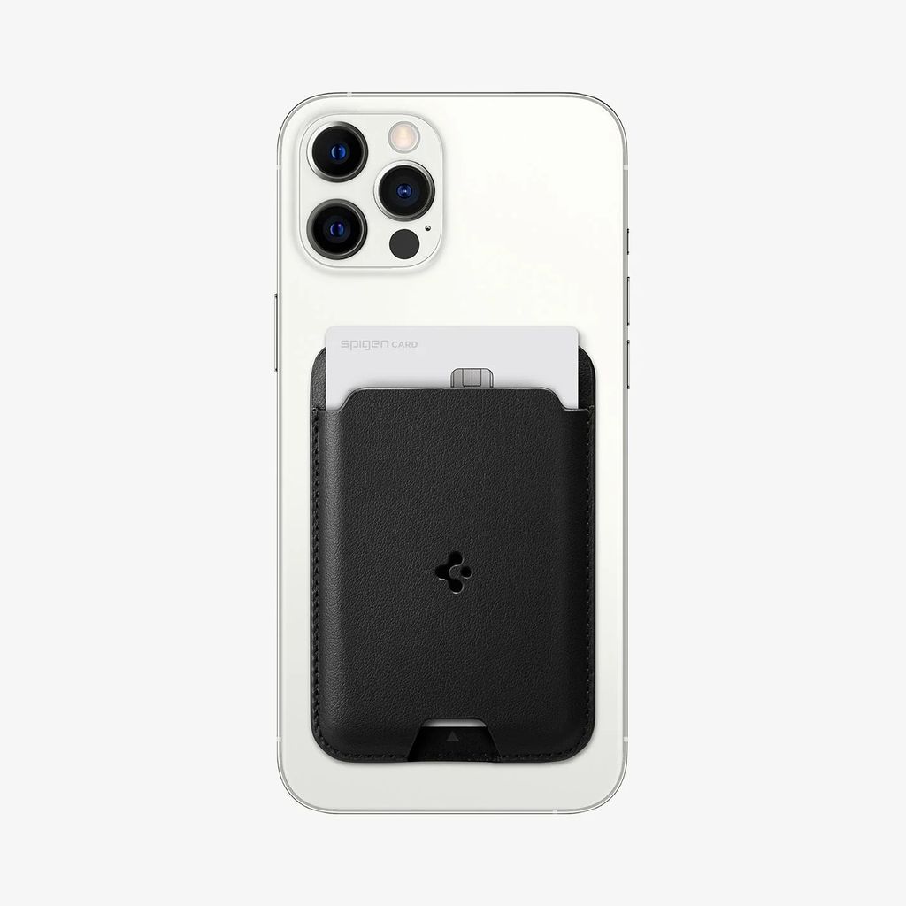 EU Product - Valentinus Magsafe Case Universal Magnetic Card Holder - Black thumbnail