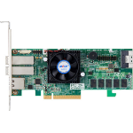 Areca Raid Controller ARC-1886-4X8I 8-Port Tri Mode PCIe 4.0 x8 4x SFF 8644 extern - Raid controller - PCI-Express