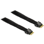 Inter-Tech SFF-8654 4i 0.7 m 24 Gbit/s Black