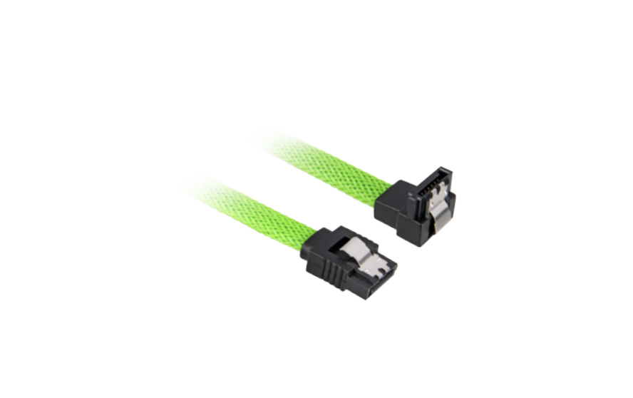 Image of Sharkoon SATA 3 SATA cable 0.45 m SATA 7-pin Black, Green