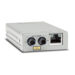 Allied Telesis AT-MMC200LX/ST-TAA-60 network media converter 100 Mbit/s 1310 nm Grey