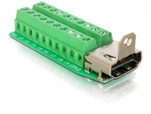 Image of DeLOCK Adapter HDMI female > Terminal Block 20pin