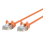 Belkin CE001B50-ORG-S networking cable Orange 600" (15.2 m) Cat6 U/UTP (UTP)