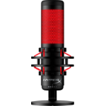 HyperX QuadCast - USB Microphone (Black-Red) - Red Lighting