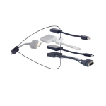 Liberty AV Solutions DL-AR6693 video cable adapter HDMI Type A (Standard) Black, White