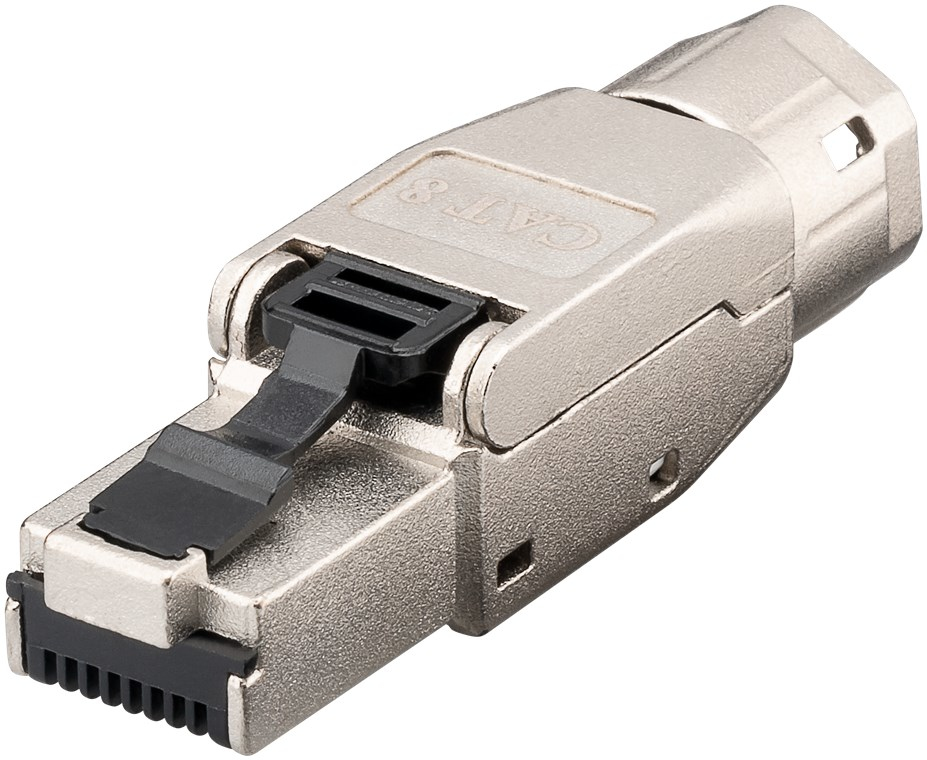 Image of Goobay CAT 8.1 STP-Shielded, Field-installable RJ45 Connector