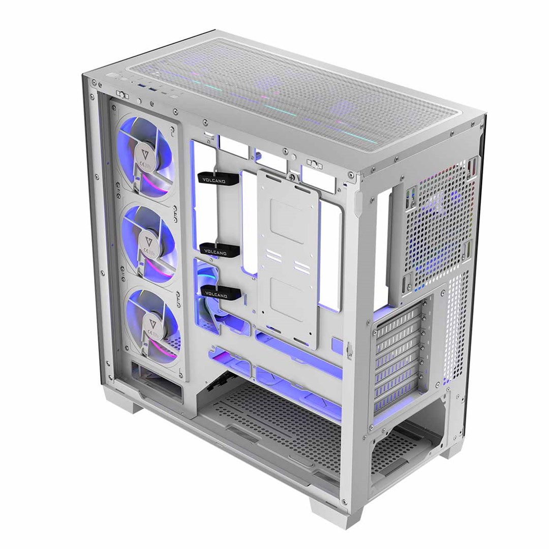 MOD ECOM VOLCANO STELLAR ARGB MIDI 8F WHITE