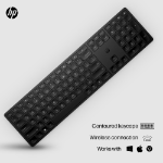 HP 450 Programmable Wireless Keyboard