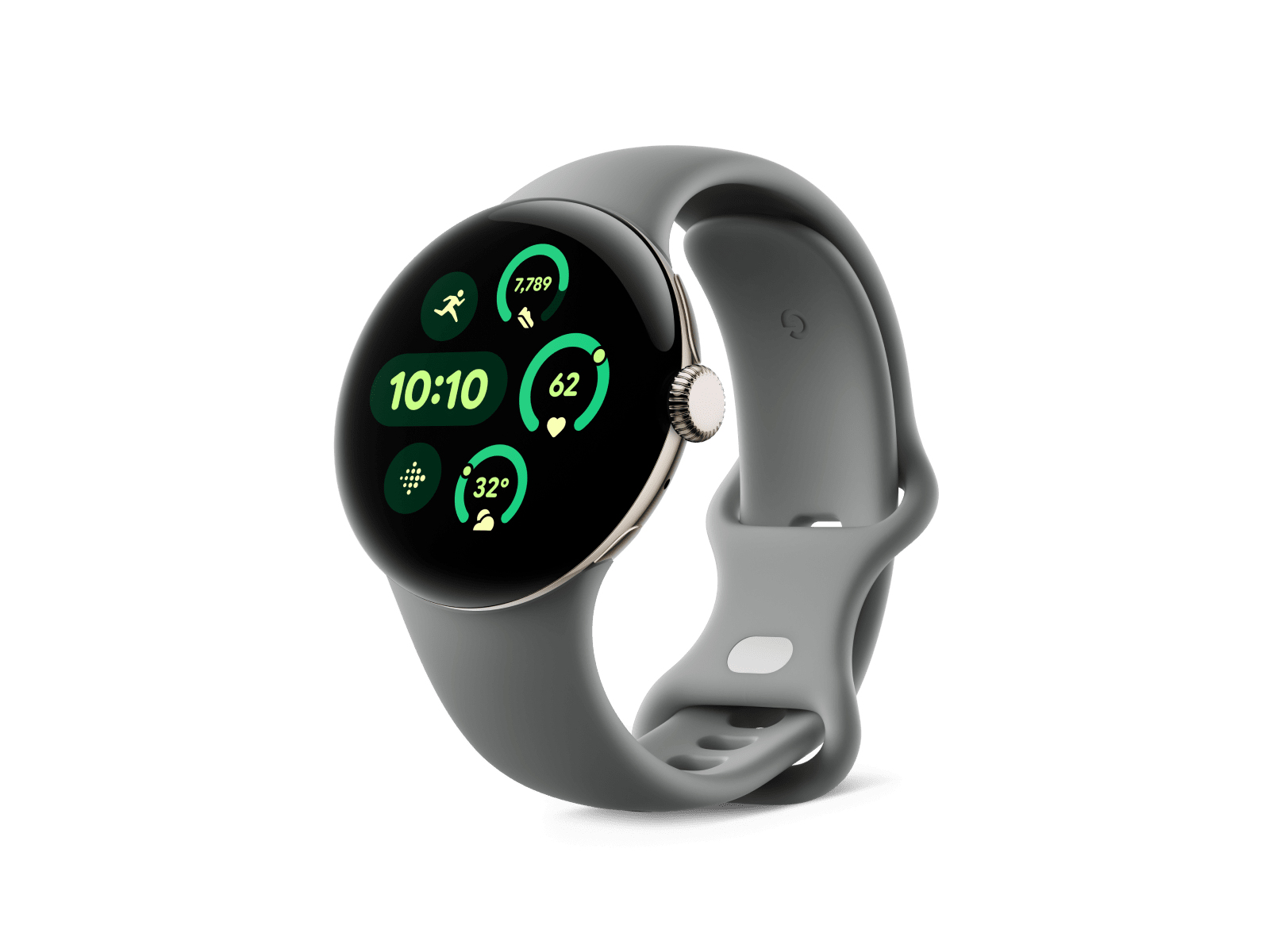Google Pixel Watch 3 AMOLED 41 mm Digital Touchscreen Gold Wi-Fi GPS (satellite)