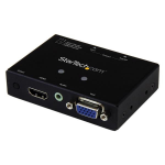 StarTech.com 2x1 VGA + HDMI to VGA Converter Switch w/ Priority Switching â€“ 1080p