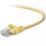 Belkin Patch cable, snagless, Cat5e, 15.2m networking cable Yellow 598.4" (15.2 m)