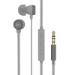 KitSound HUDSON Headset Wired In-ear Calls/Music Grey