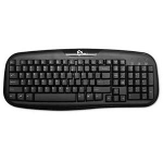 Siig USB Desktop keyboard QWERTY Black