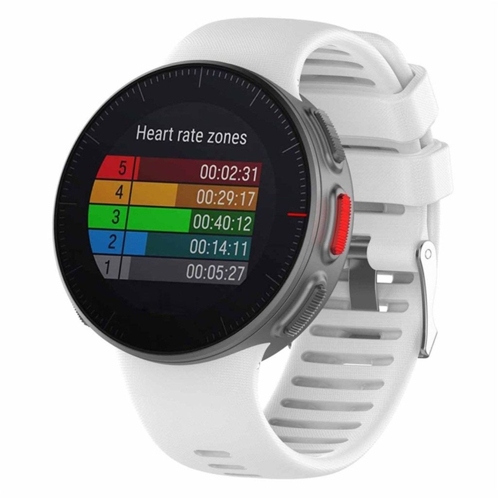 EU Product - Vantage V Silicone watch strap - White thumbnail