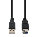 AddOn Networks USBEXTAA30 USB cable USB 2.0 9.14 m USB A 0.48 Gbit/s Black